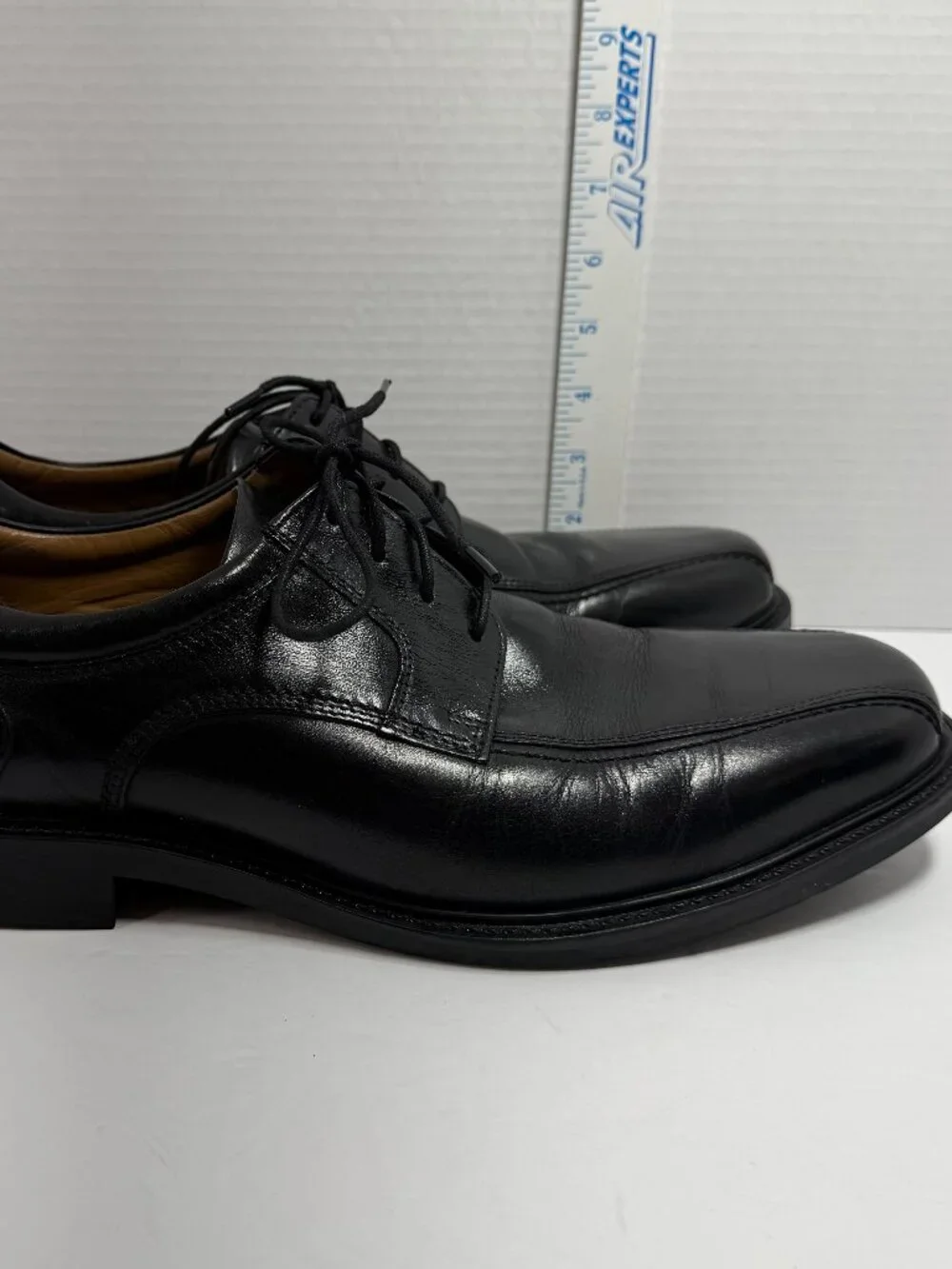 Johnston & Murphy Tabor Run Off Men's 12M Leather Oxford Dress Shoes #20-4865